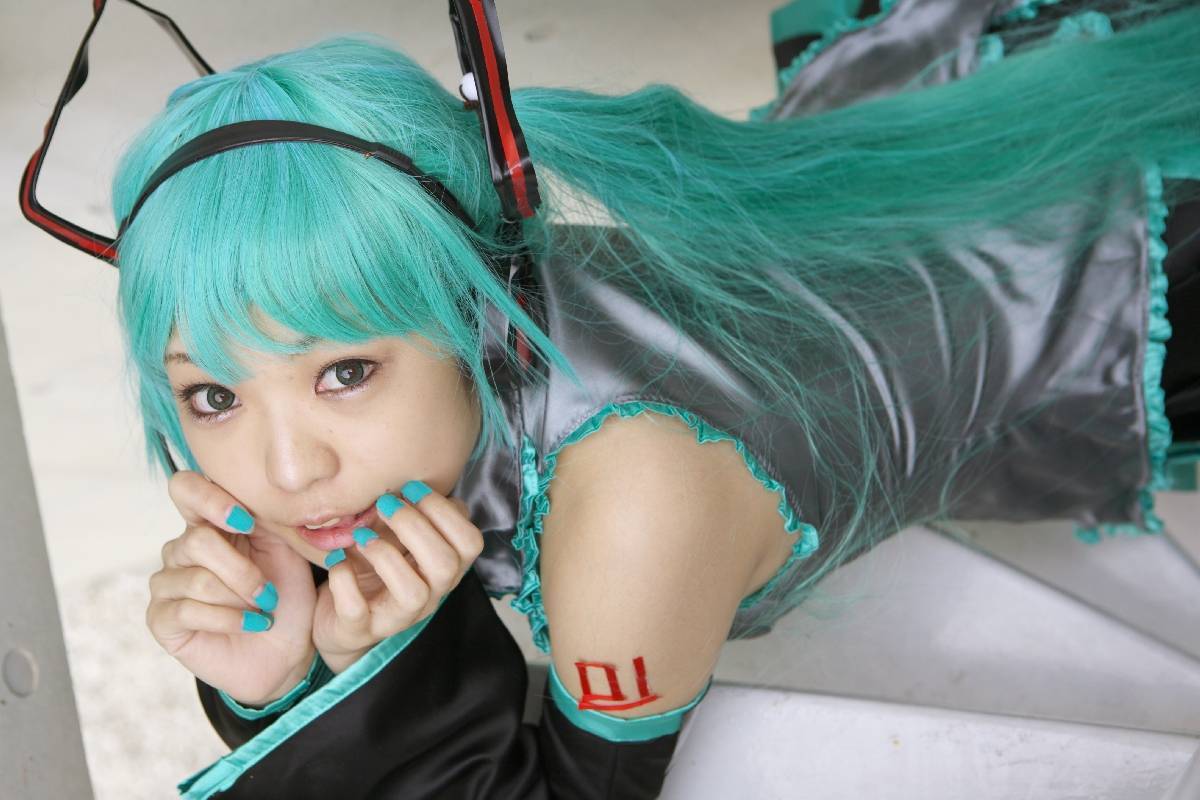 [Cosplay]  Vocaloid - Sexy Hatsune Miku
